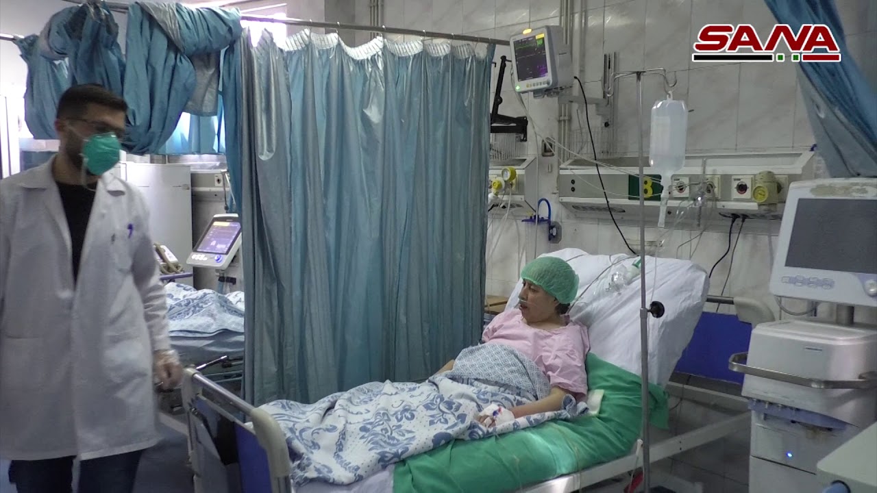 تجهيزات مشفى ابن النفيس بدمشق للتعامل مع الحالات المشتبه بإصابتها بفيروس كورونا