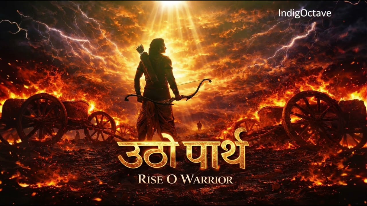 Utho Parth: Rise O Warrior | Gita Motivational Anthem #gitamotivation #motivation @indigoctave 
