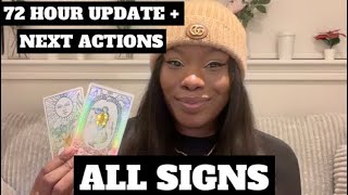 💖 ALL SIGNS TAROT 💖 (ARIES - PISCES) NEXT 72 HOURS ENERGY UPDATE + NEXT ACTIONS #tarot #allsigns