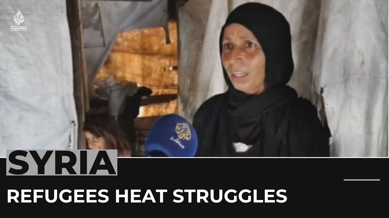 سوريا تشهد ارتفاعاً في درجات الحرارة: اللاجئون يعانون من الحر