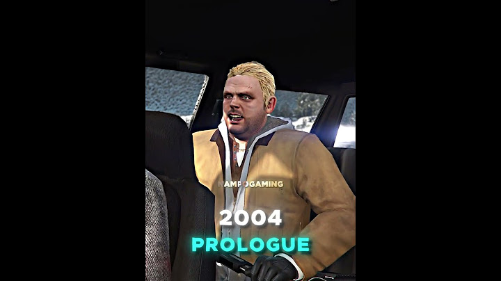 GTA 5 Prologue vs Main Story 😯 #gta #gta5 #grandtheftauto