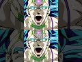 Broly Super Saiyan Transformation ENG vs JPN #Shorts