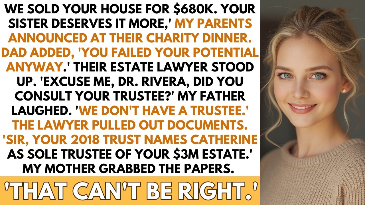My Parents Sold My House Without Asking—They Forgot I'm The Trustee Of Their $3M Estate...