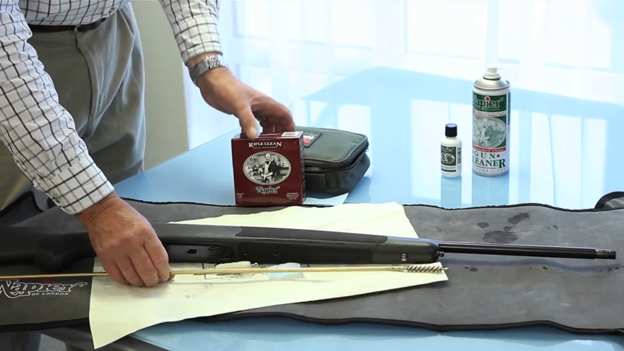 How To Clean A Rifle - Napier Cleaning Products!