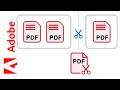 How to separate the pages of a PDF by number of pages, file size or bookmarks with Adobe Acrobat DC