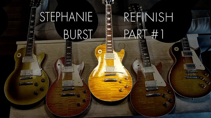 HOW TO REFINISH A GUITAR. Stefanie Burst refin. Pa...