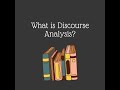 What is Discourse Analysis? (How to do a discourse analysis) in Urdu/Hindi.(Part 1)