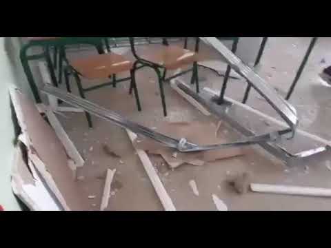 Θεσσαλονίκη: Έπεσε οροφή σε σχολείο