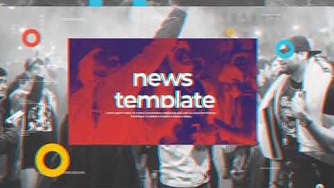 Minimal Tv News Opener Ver 0.3 | After Effects Project Files - Videohive template