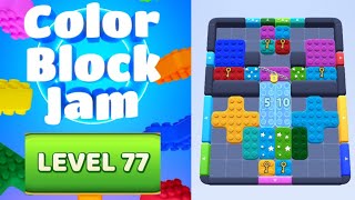 Color Block Jam Level 77 Solution Walkthrough