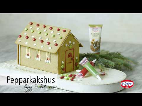 Video: Pepparkakshus. Nyårsrecept