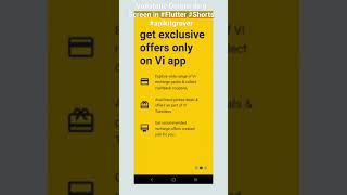 Vodafone Onboarding Screen - Complete Flutter UI - Speed Code    #flutter #vodafone screenshot 2
