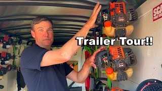 Whats in my Trailer with @pandhlawncare