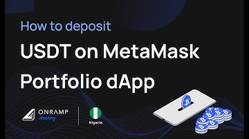 Deposit USDT on MetaMaskPortfolio dApp | Onramp Money