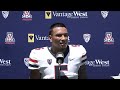 Arizona Football Press Conference - Jacob Manu