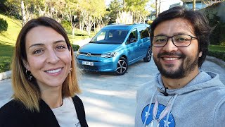 VW Caddy'i Ebru test etti!  Kadınlar hafif ticariler hakkında ne düşünüyor?