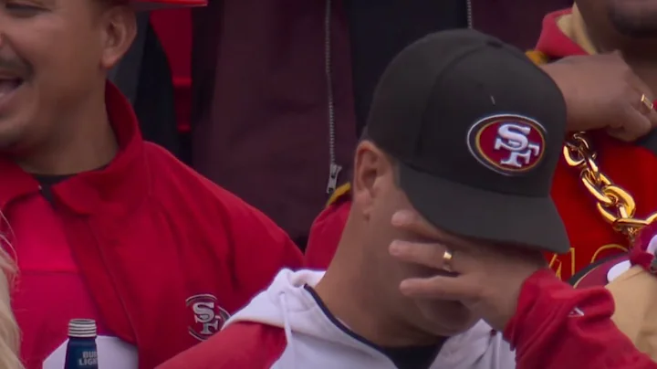 Brock Purdy throws TD to CMC, crowd chants his nam...