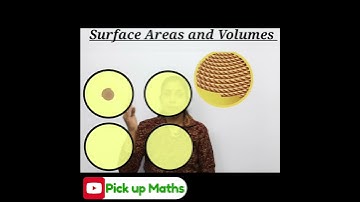 Surface Area and Volumes Introduction Maths | Visualization - 5