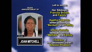 Joan Mitchell Long Obituary