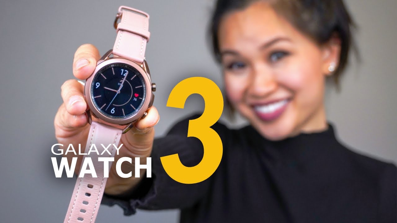 Buy Samsung Galaxy Watch 3 Smartwatch Refurbished (very good) 41 mm Bronze  Colour (watch strap) Pink, Bronze