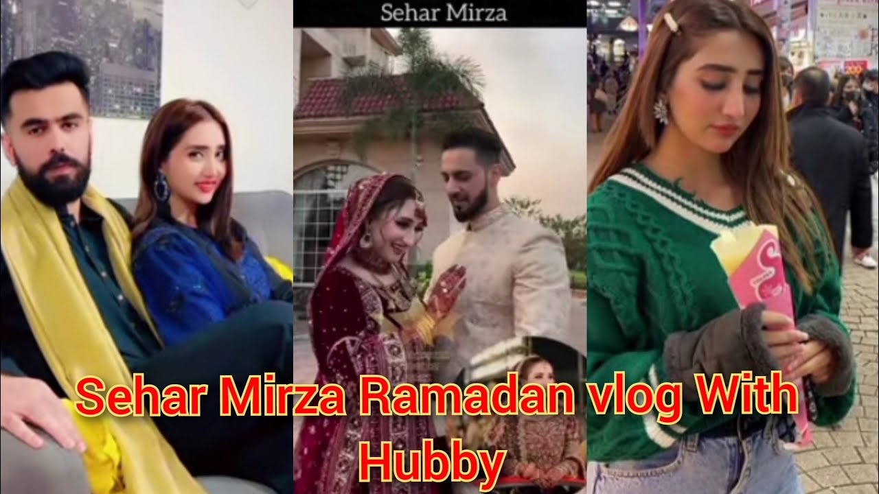 sehar-mirza-first-aftari-with-husband-after-online-nekkah-at-uk-london