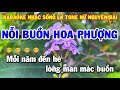 Karaoke Nhạc Sống Liên Khúc Tone Nữ Nguyên Bài Rumba | Nỗi Buồn Hoa Phượng - Con Đường Xưa Em Đi