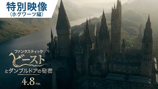 『ファンタスティック・ビーストとダンブルドアの秘密』特別映像（ホグワーツ編）