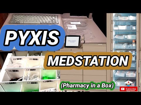 Automated Medication Dispensing Unit    //    Pyxis MedStation Tutorial  // Pharmacy in a Box