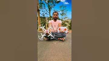 Remote Control drone unboxing & fly review - Toy drone fly