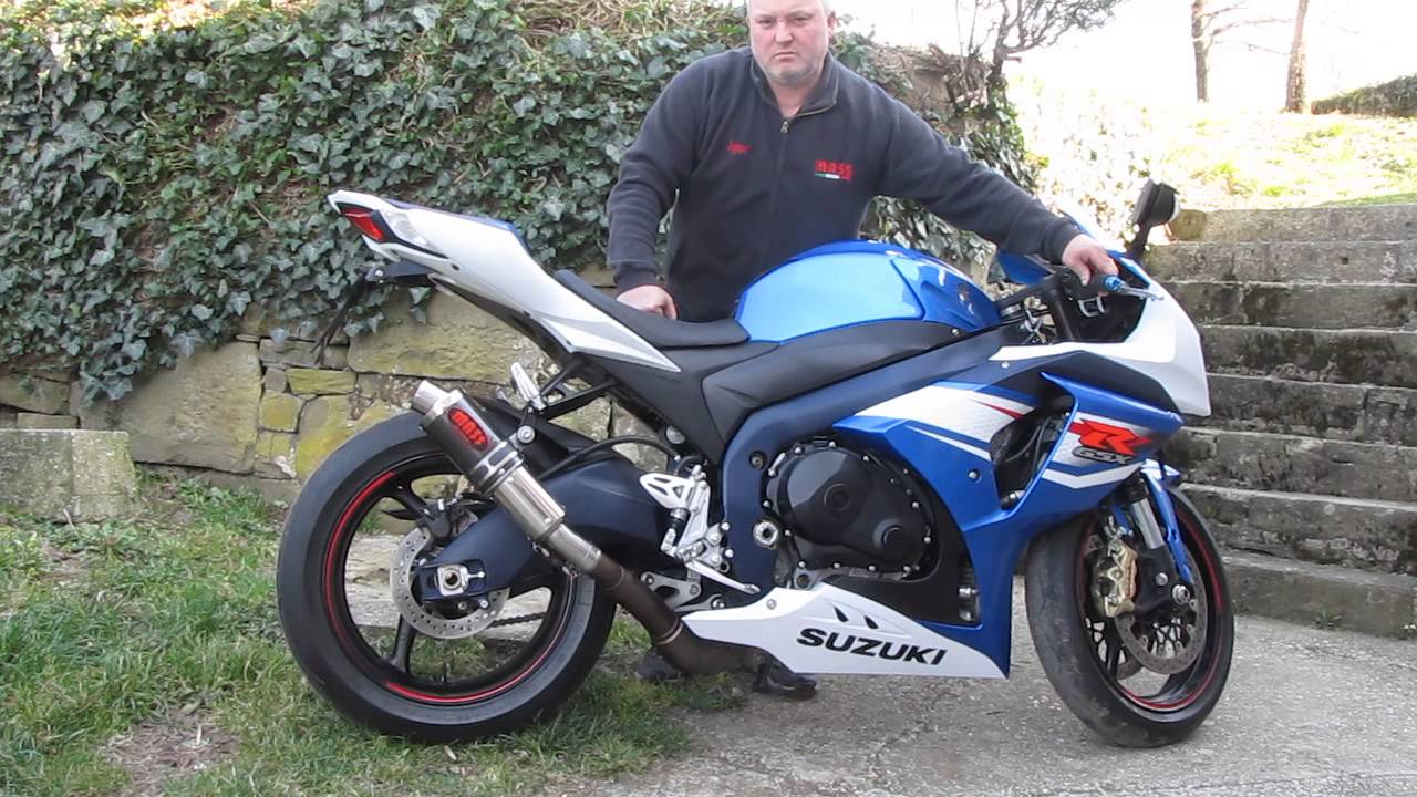 Suzuki GSXR 1000 K12 ( 2012 ) MASS exhaust YouTube