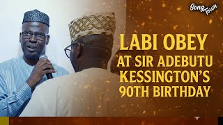 Labi Obey At Sir Adebutu Kessington's 90th Birthday