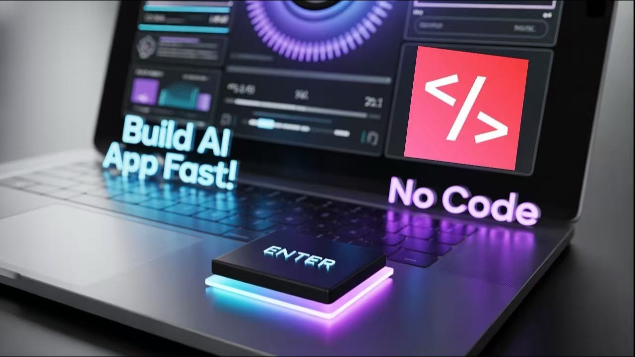 Build & Launch an AI App with NO Code (Enter Pro Guide) - YouTube