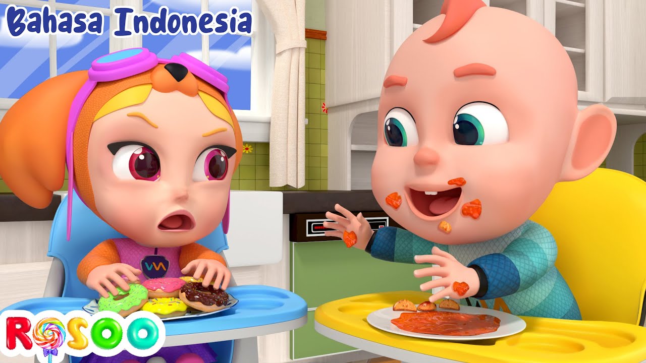 Seperti Apa Rasanya? 🍭🍋  | Lagu Edukasi Rasa Makanan | Bahasa Indonesia - Rosoo