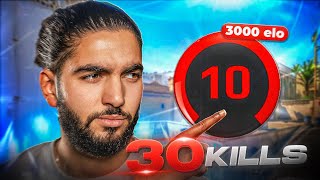 SCREAM GRINDING TO 3K ELO ON FACEIT! (+30 Kills)