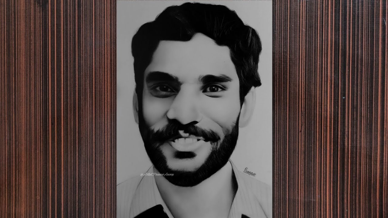 Recreate Old Photo 😍 | Paid Work | Realistic Graphite Drawing | Artist Pranav Anoop