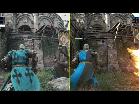 For Honor E3 2015 vs 2017 PS4 Beta Graphics Comparison
