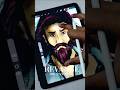 Aari Aari 🔥✏️#dhurandhar  the Revange #youtubeshorts #procreate #ranveersingh #art #bollywood