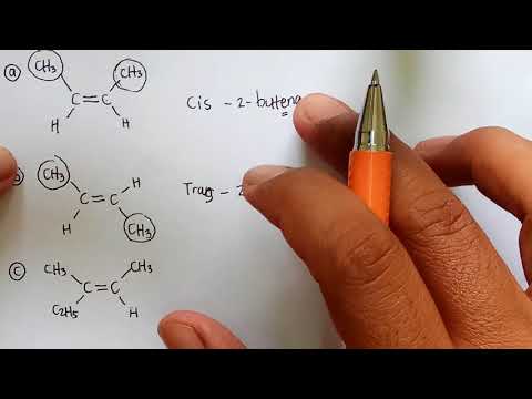 Video: Apakah 2 metil 2 butena merupakan isomer cis trans?