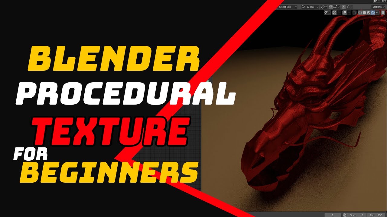 Procedural Texture for Beginners | Easy Blender Tutorial | Being ...