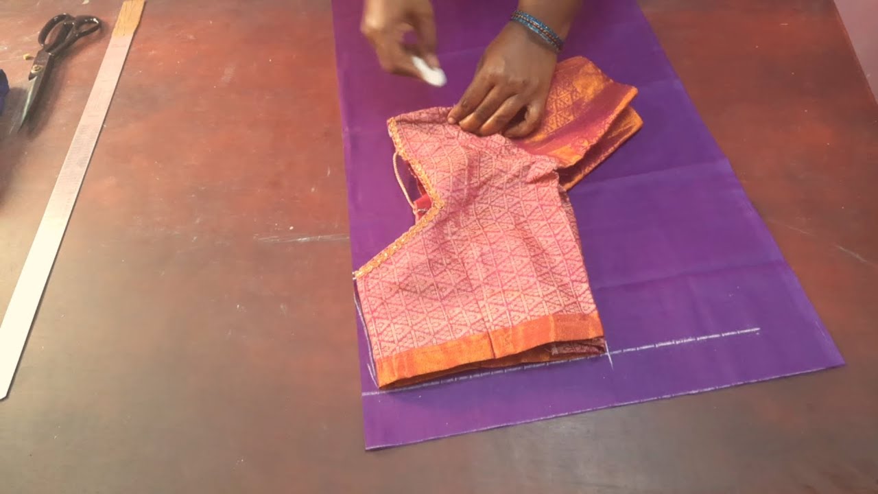 அளவு பிளவுஸ் வைத்து நச்சுன்னு ஒரு கட்டிங்✂️👌🏻Blouse cutting video easy method don't missit beginners