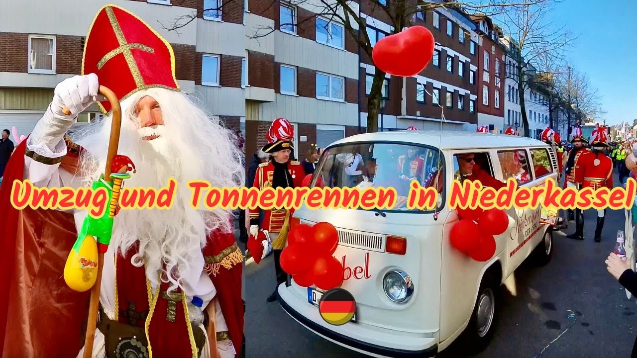 Karneval in Düsseldorf 2025 🌞 Der Veedelszoch durch Niederkassel begeistert Tausende am Zugweg