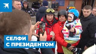Владимир Путин покатался на горных лыжах в Сочи с Александром Лукашенко