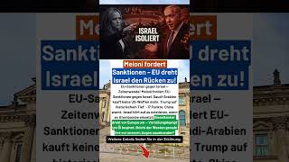 Celebrity Erstmals in der Geschichte: EU-Land fordert Sanktionen gegen Israel! Wealth