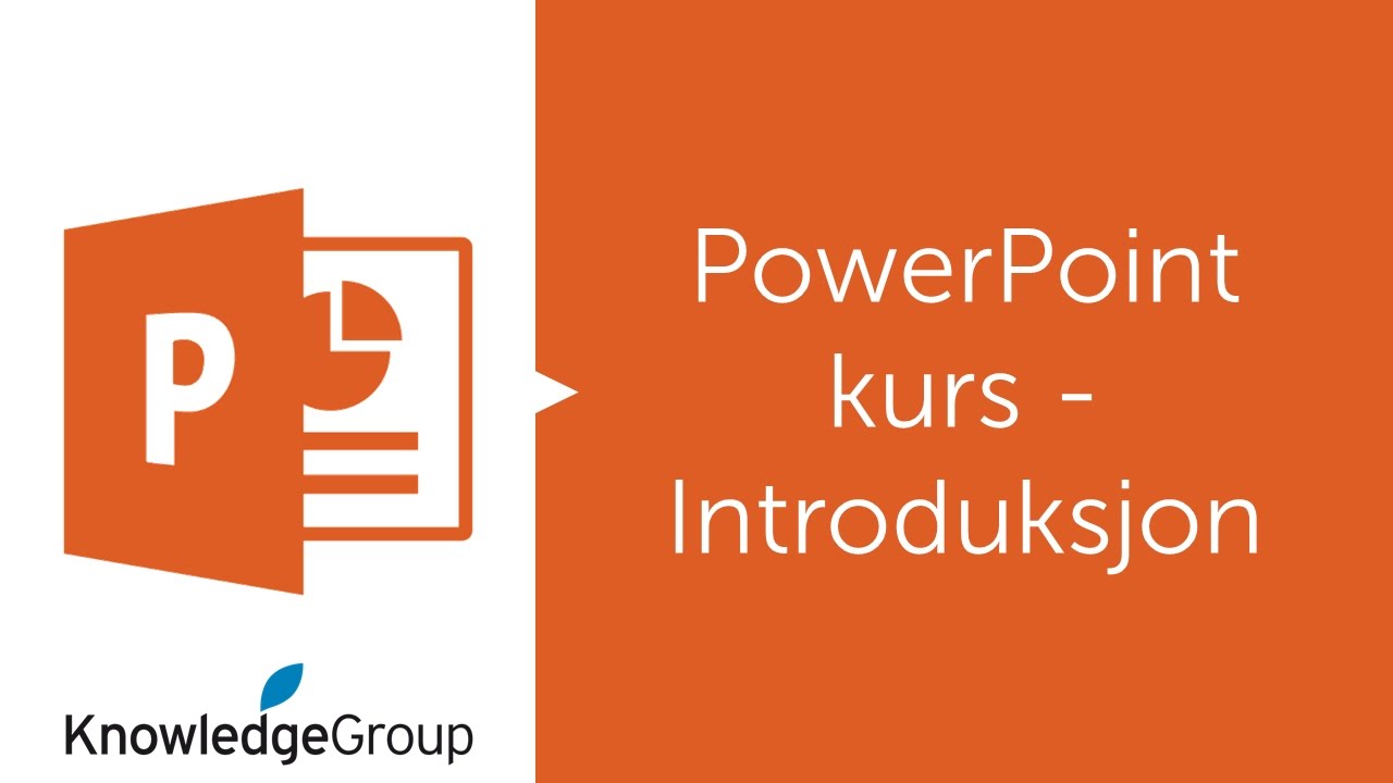 New Update PowerPoint kurs - Introduksjon - Norsk 2016 / 2013 / 2010