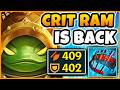 FULL CRIT RAMMUS JUNGLE IS BACK! (enemy rage quit)
