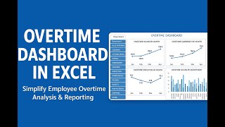 Overtime Dashboard in Excel – Simplify Employee Overtime Analysis & Reporting screenshot 5