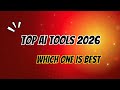 Stop Using Wrong AI Tools!Best AI Tools 2026 Explained#AITools#ChatGPT#Grok #Gemini#ClaudeAI#Copilot