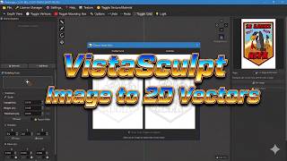 VistaSculpt - Image to 2D Vectors