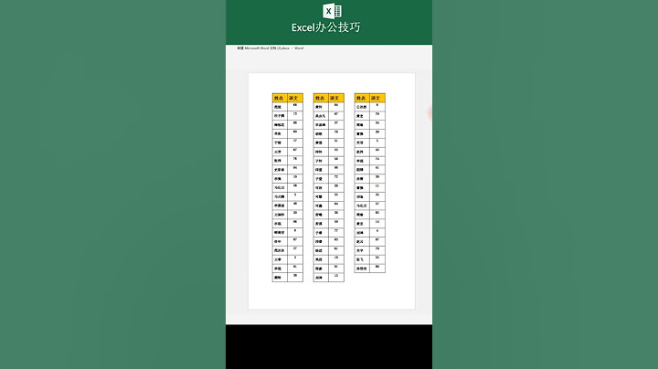 Excel 如何列印又細又長的表格 職場辦公技巧 - 天天要聞