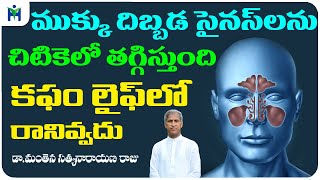 Treating Nasal Congestion and Sinus Pressure in Telugu | Dr Manthena Satyanarayana Raju Videos